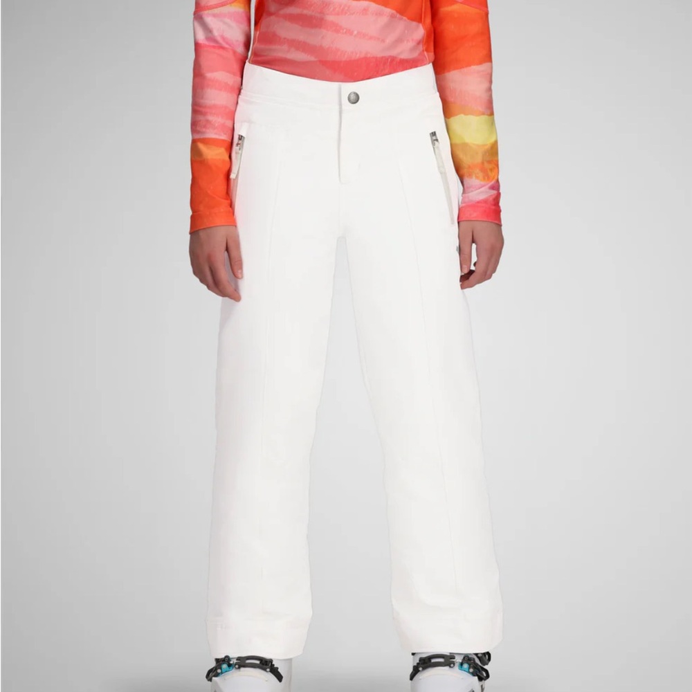 Obermeyer Kids White Snow Pants